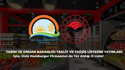 Tarım Bakanlığı Tağşiş Listesi Skandalı: Dünyaca Ünlü Hamburger Firması da Listede!